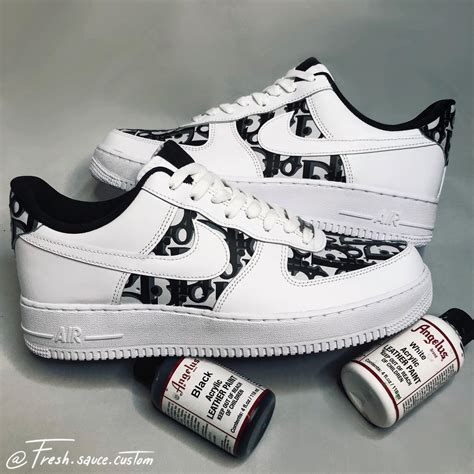 custom dior airforces|dior air force 1 low cool.